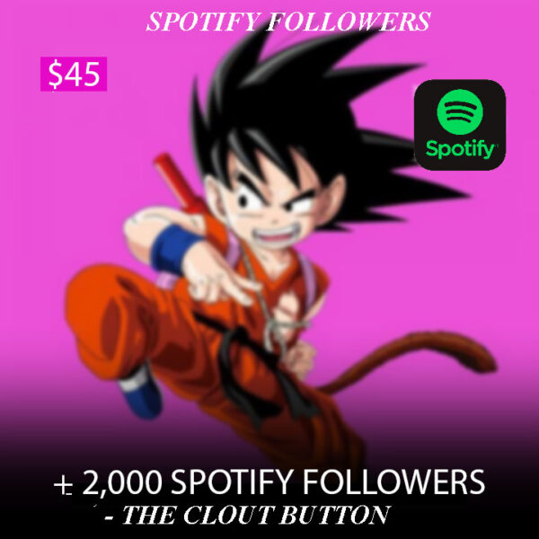 SPOTIFY CHANNEL FOLLOWERS - (+2K FOLLOWERS) = $45